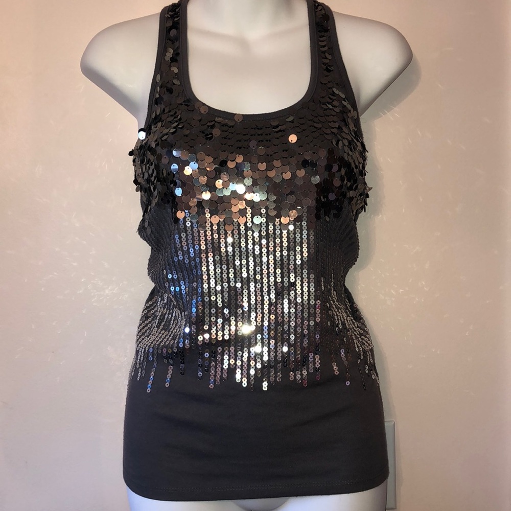 Almost famous sequin top